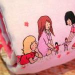 Baby Blanket - Dolls in Cre..