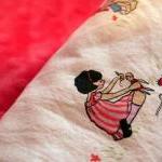 Baby Blanket - Dolls in Cre..
